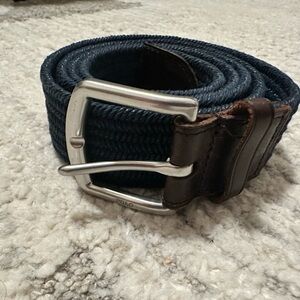 Polo Ralph Lauren Wooven Belt Navy